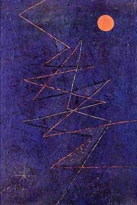 Bunter Blitz art print by Paul Klee