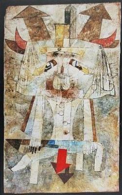 Der wilde Mann art print by Paul Klee