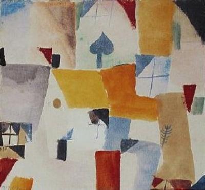 Fenster, 1919,107 art print by Paul Klee