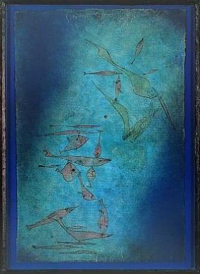 Fischbild art print by Paul Klee