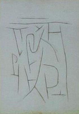 Fragmente der Gegend von weiland,1937,70 (M10) art print by Paul Klee