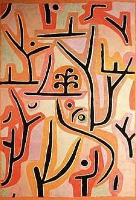 Park bei Luzern, 1938 art print by Paul Klee