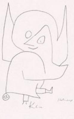 Schellen-Engel, 1939 art print by Paul Klee