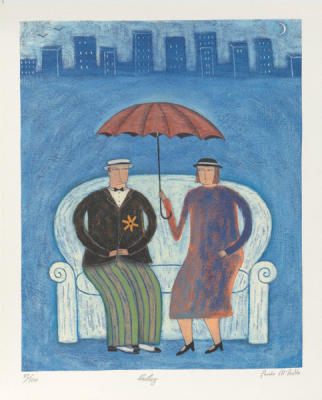 Dating art print by Paula McArdle
