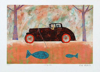 Fishing Trip (2001) art print by Paula McArdle