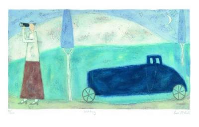 Watching (2000) art print by Paula McArdle