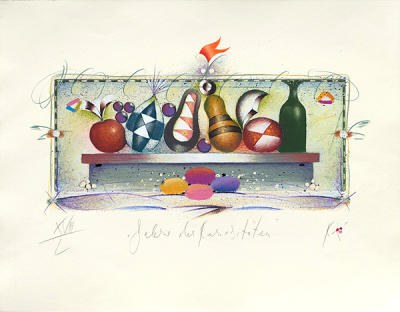 Galerie der Kuriosit�ten (2001) art print by Peter Korinek
