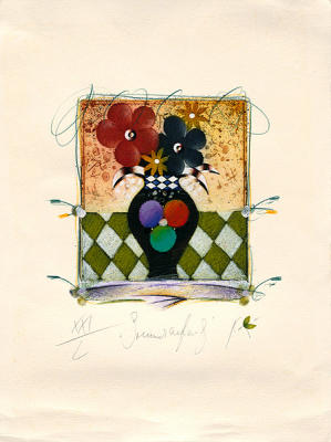 Sommeranfang (2001) art print by Peter Korinek