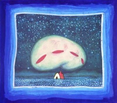 Schlummerwolke (Gute Nacht) art print by Peter-T. Schulz
