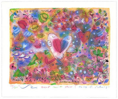 Sei eins mit Dir art print by Peter-T. Schulz