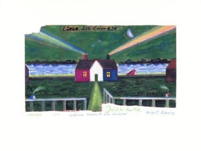 W�rme kommt von innen art print by Peter-T. Schulz