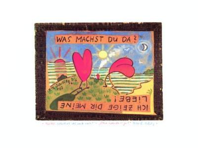 Wie sch�n Du bist ! (R�ckfall) art print by Peter-T. Schulz