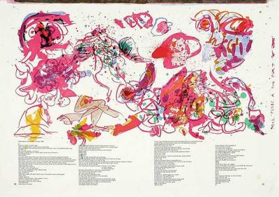 80-81 (One Cent Life) art print by Pierre Alechinsky