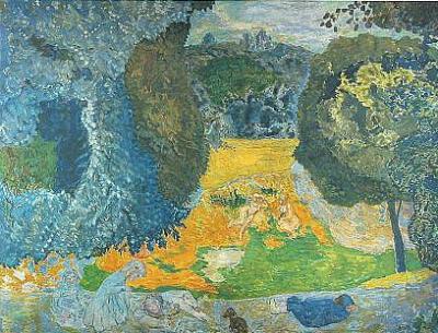 L'ete, 1909 art print by Pierre Bonnard