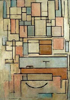 Composition with Color Areas art print by Piet Mondrian