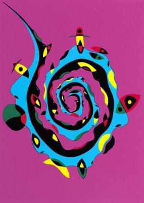 Eternity Pink (1998) art print by R.O. Schabbach