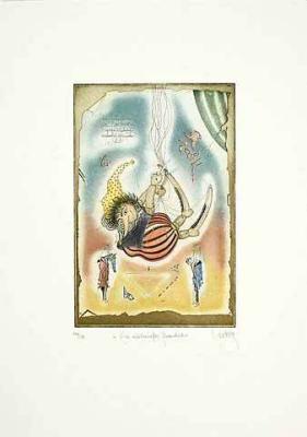1 m�rchenhafter Scherenschnitt art print by Rainer Hercks