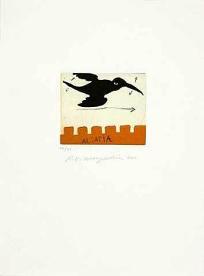 Alsatiae le Corbeau art print by Raymond Waydelich