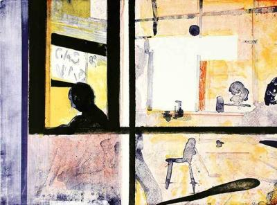 Bar, 1999 art print by Reinhard Stangl