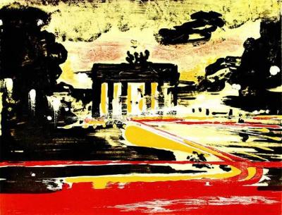 Brandenburger Tor art print by Reinhard Stangl