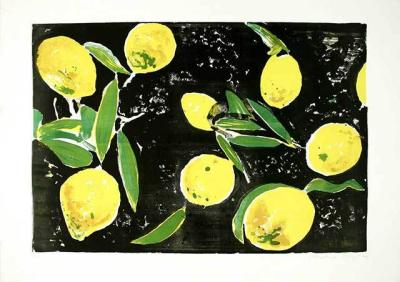 Zitronen, 2003 art print by Reinhard Stangl