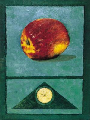 Apple art print by Rhanavardkar Madjid