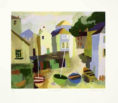 Pea Green Boat art print by Richard Tuff