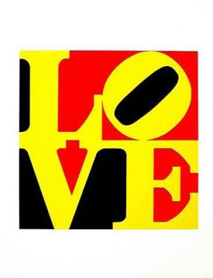 Die deutsche Liebe art print by Robert Indiana