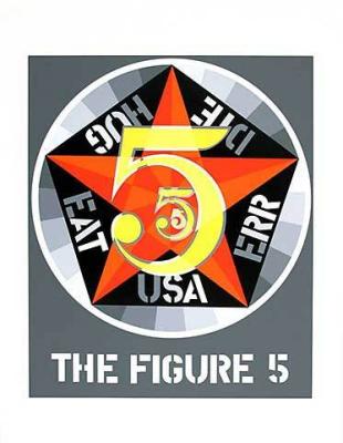 The Figure Five art print by Robert Indiana