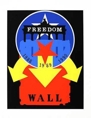 the wall art print by Robert Indiana
