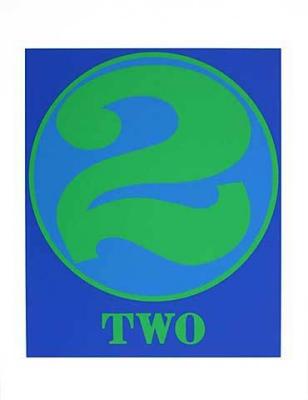 two art print by Robert Indiana