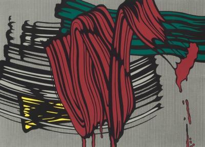 Big Painting No. 6 (2000) art print by Roy Lichtenstein