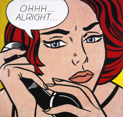 Ohhh... Alright..., 1964 art print by Roy Lichtenstein