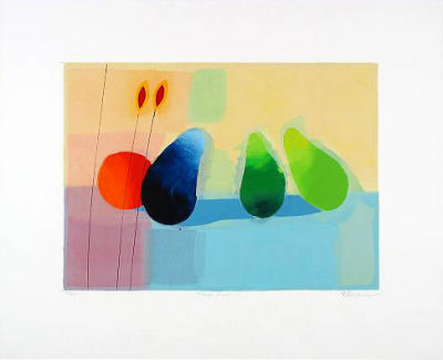 Three Pears (2001) art print by Russell Baker