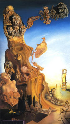 Imperial Monument art print by Salvador Dali