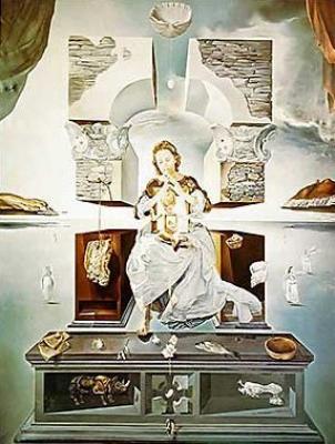 La Madone de port lligat, 1950 art print by Salvador Dali