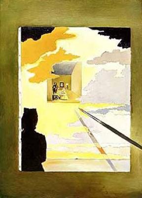 Les menines art print by Salvador Dali