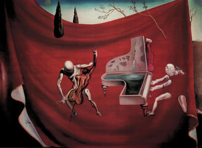 Musical Tempest art print by Salvador Dali