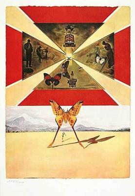 S.N.C.F. 1227 Roussillon (1969) art print by Salvador Dali