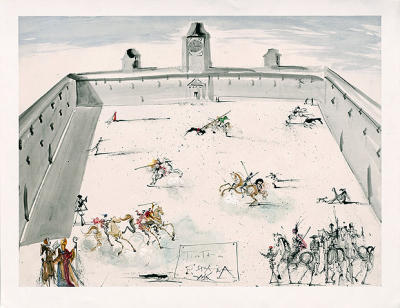 Tienta (1983) art print by Salvador Dali