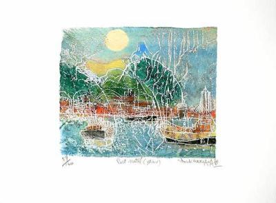 Port natal art print by Shoichi Hasegawa