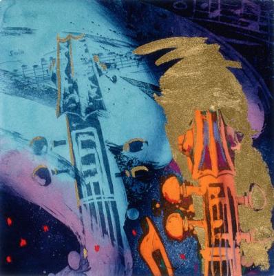 Adagio (handsigned etching) art print by Simon Bull