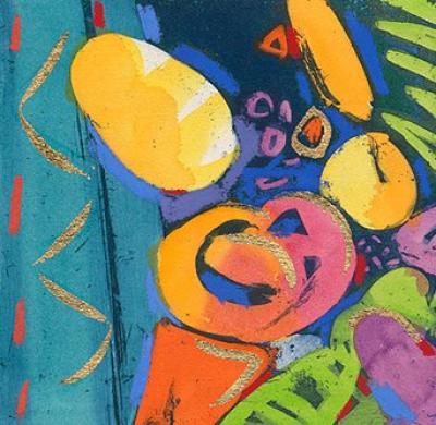 Fruitful (handsigned etching) art print by Simon Bull