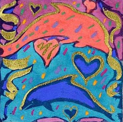 Just the two of us (handsigned etching) art print by Simon Bull