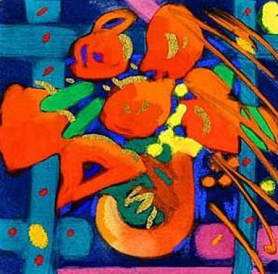 Little Gem (handsigned etching) art print by Simon Bull
