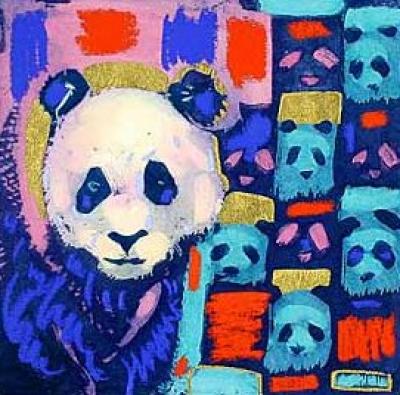 Survival (handsigned etching) art print by Simon Bull