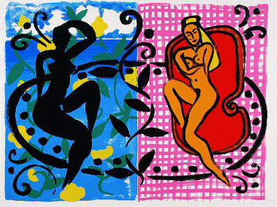 Carribean Dancers art print by Stefan Szczesny