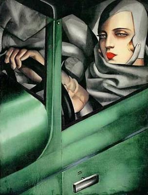 Autoportrait (1932) art print by Tamara de Lempicka