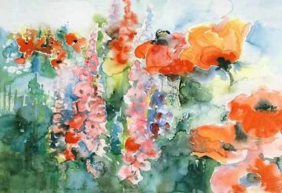 M�rchengarten art print by Ute Mertens