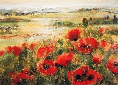 Sommer art print by Ute Mertens